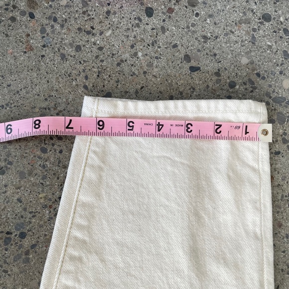 HATSKI Loose Tapered Selvedge Denim - Ecru - Picture 15 of 16